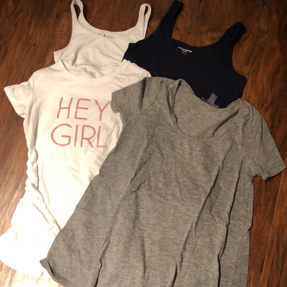 Lot of maternity tees and tanks